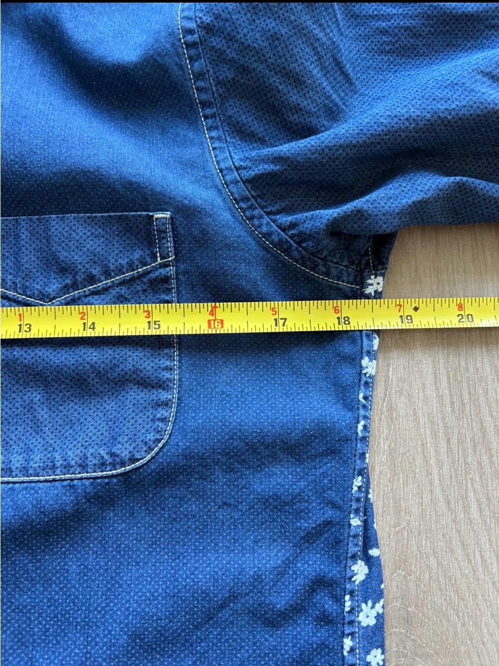 Uniqlo/Ines de la fressange women’s denim Shirt - Picture 5 of 6